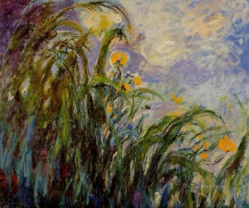 黄色いアイリス クロード・モネ 印象派の花 Oil Paintings